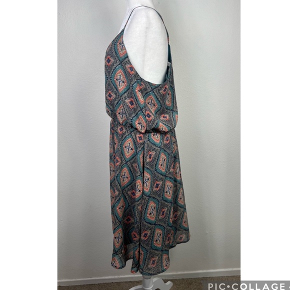UMGEE+ dress 1XL SHOULDER STRAP Print Geometric - Picture 3 of 9